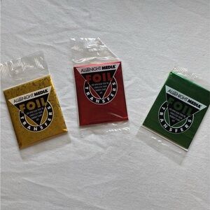 All Night Media Foil Transfers - Gold, Red, Green (3 Packs) New